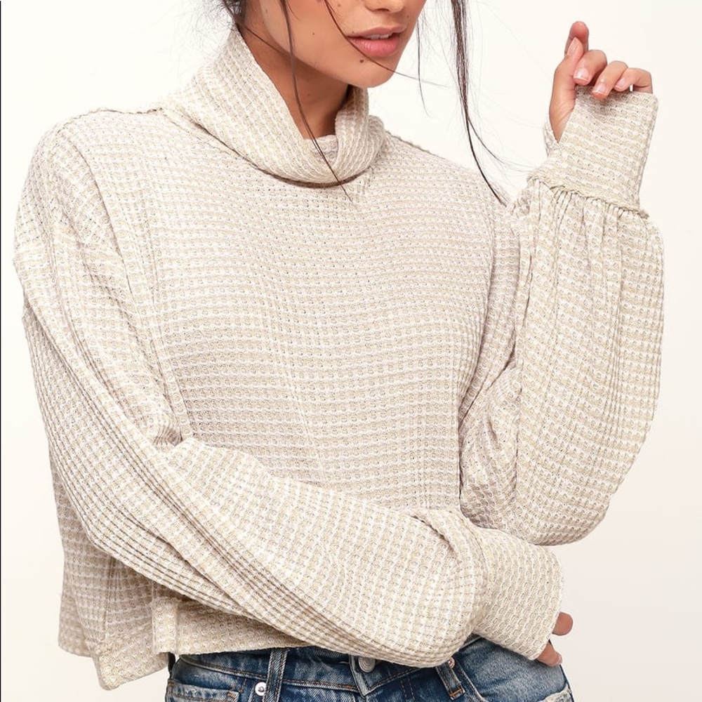 SOLD: NWT Free People BK Tee in Ivory